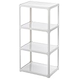 サンカ ルームシェルフ 3段 ホワイト RS-3(WH)