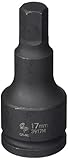 Grey Pneumatic 3917M 0.75 in. Drive X 17 mm Hex Driver