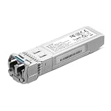 TP-Link TL-SM5110-LR | 10G-LR SFP+ LC トランシーバー シングルモード SFPモジュール | プラグアンドプレイ | LCデュプレックスインターフェース | ホットプラグ可能 | 最大10km距離 | SFP+MSA & DDM対応