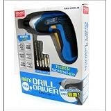 RELIEF RMD-036LIB 充電式ミニドリルドライバー ブルー 3.6V Li-ion 81013