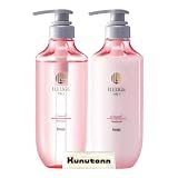 ホーユー イリュージュ プロ hoyu ILLUGE PRO スムース シャンプー 本体 400ml + トリートメント 本体 400ml 各種1個セット + Kunutonnオリジナルロゴ入りhおしぼり付