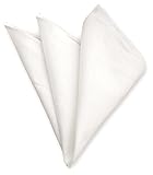 ハードマンズ [Herdmans] アイリッシュ リネン ポケットチーフ 白 日本製