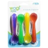 Walgreens Wagi Baby Forks and Spoons Set, 8 ea by Walgreens [並行輸入品]