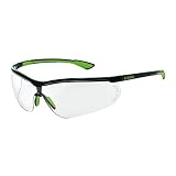 uvex 保護めがね X-9193 sportstyle 透明レンズ ブラック・ライム