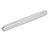 uxcell ベルト中空パンチ 穴開け器 穴パンチ ハンドツール レザーガスケットストラップ メタル