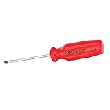 Powerbuilt 646012 Maxi-Grip Handle Slotted Screwdriver - 1/4 x 4 [並行輸入品]