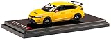ホビージャパン (HobbyJAPAN) HJ64 1/64 ホンダ シビック TYPE R (FL5) RACING BLACK Package/純正オプションパーツ装着車 イエロー (カスタムカラー) 完成品 HJ645063Y