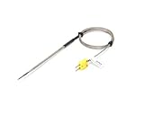 COOPER ATKINS 50360-K Needle Tip Probe stainless steel braided cable 1/8 in dia. 4 in probe tip max 