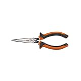Klein Tools 203-7-EINS 1 Klein 1 Electrician's Insulated 7-Inch Long Nose Side-Cutting Plier by Klei