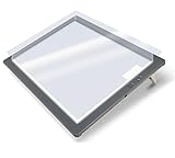 日本製 トライテックのトレース台 トレビュアー LED B4 薄型 8mm 7段階調光可 保護シート付 B4-500-01