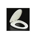 [CF-49AT]INAX　スローダウン機構付フタ付前丸便座（大型）