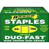 Arrow 856 Duo-Fast 5000 Series 3/8-Inch Staples, 5,000-Pack [並行輸入品]