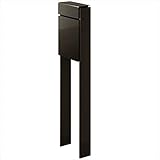 YKK ap　フィッテ　（上入れ前だし）　DPB-1　『ポスト＋柱セット』 ポスト：シュペリグレイ／柱：シュペリグレイ