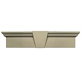 Buildersエッジ060010937023 37 5 / 8 " x 9 "フラットパネルウィンドウヘッダー023、ウィッカー