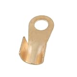 uxcell 丸型端子 銅端子 オープンケーブルコネクタ 電源機器の変圧器 リングタング 200A 造船航空