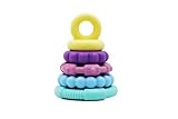 Twenty 13? Food Grade Soft Silicone Stackable Teething Toy - Teether - Educational, Fun, Safe, & Sup