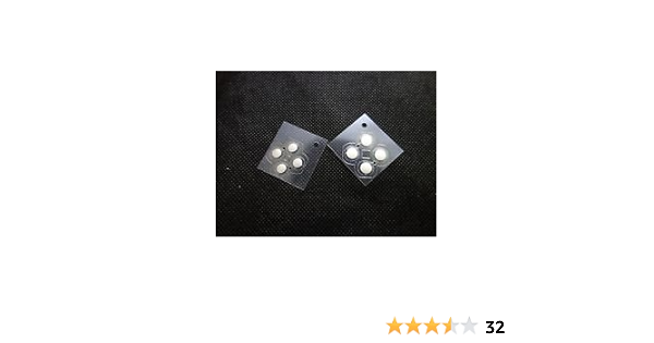 Amazon 3ds Ll専用 Abxy 方向 十字 ボタン ダイヤフラムスイッチシール左右セット 周辺機器 アクセサリ