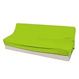 Arie(アーリエ) ソファーカバー クイーン ソファーベッド用 W175-195×D85-100×H30-45cm グリーン