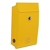 Liebe【リーベ】 ポスト 郵便受け ビヴォット オレンジ ダイヤル錠