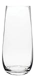 Flower Glass Vase Decorative Centerpiece For Home or Wedding by Royal Imports - 12 Tall Clear Glass 
