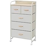 [山善] チェスト キャスター付き 4段 YZFC-6010(BE/IV) ベージュ