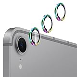 【3枚セット】For iPad mini7/iPad Air 7(2025)/iPad 11(2025) カメラフィルム カメラ保護 iPad mini(第7世代)/iPad mini6 (2021)/iPad Air 6(2024)/Air 5(2022)/iPad 10(2022) レンズフィルム 日本旭硝子素材 飛散防止 高透過 耐衝撃 硬度9H キズ防止 強化ガラス 露出オーバー防止 防水防塵 気泡ゼロ アルミ合金 レンズ保護フィルム (カラード)