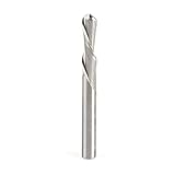 Amana Tool 46476 Solid Carbide Double Flute Down-Cut Ball Nose Spiral 1/4 Dia x 1 Cut Height x 1/4 S