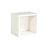 arne ウォールラック 壁掛け棚 石膏ボード 日本製 奥行24cm 耐荷重10kg 可動棚 シェルフ 本棚 Wall Box S-30 ホワイトウッド