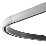 病院用 医療用 カーテンレール H型リブレール カーブレール 1m×1m 101×101cm 単品 ■シルバー ▼レールカットなし 日本製 Z3K 間仕切りレール 天井付カーテンレール 整骨院 介護施設