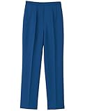 UNIWEAR(ユニウェア) レディース スラックス BL-6601 紺 M ( 9号 ) （ 日本製生地使用 ）