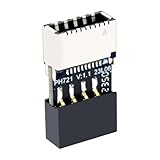 USB マザーボード ヘッダー拡張、マザーボード ヘッダーを Type-E に |マザーボード 9 ピン コネクタ、Type-C メス、高速 USB 2.0 コネクタ ケース マザーボードUSB 2.0 コネクタ ケース マザーボア