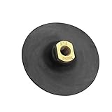 B Blesiya ポリッシャー 面ファスナーパット　ゴムパッド　ダイヤモンド バックホルダー - 4インチ