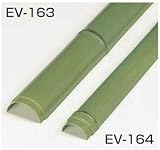 タカショー　エバーこだわり竹ボード　押え趣（おもむき）青竹　55　EV-164　W55×L1800mm　商品コード　28299900　1枚