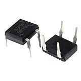 Poilee 50個 ブリッジ整流器 1A 600V DB106 DIP-4 ブリッジダイオード 整流器 電子工作 部品