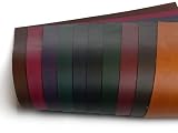 【切り革】エルバマット（Elbamatt） タン（Ambra） 12×8cm 1.5mm 1枚[レザークラフトぱれっと] 切り革（カットレザー） 定番切り革（牛ヌメ） Pkawa064-1/8-19-15