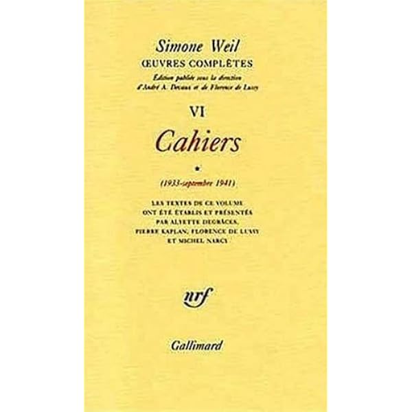 Amazon.co.jp: Oeuvres completes t.6 : Simone Weil: Japanese Books