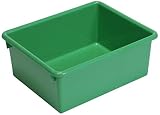 Steffy Wood Products Green Storage Tub, 5-Inch by 10-1/2-Inch by 13-Inch [並行輸入品]