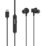 NAGAOKA ANC機能搭載、TYPE-C有線イヤホン NTYPEC02 (ブラック)