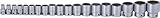 Stanley Proto Tether-Ready J54113-TT 12 Point 1/2-inch Drive 19 Piece Socket Set by Stanley-Proto