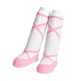 JazzyToes baby-girls Infant Knee Highバレリーナ