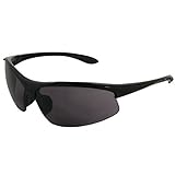 ERB 18610 Commandos Safety Glasses Black Frame with Smoke Lens [並行輸入品]