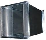 サイレンサー（スプリッタ型）　低圧力損失タイプ　700×700　2000L