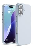 【elago】 iPhone 16 対応 ケース シリコン 耐衝撃 スマホケース 指紋 防止 サラサラ シリコンケース [ iPhone16 アイフォン 16 対応 携帯ケース ] iPhone 16 Case SILICONE CASE ライトブルー
