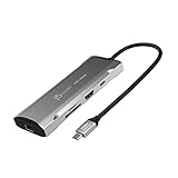 j5create USB-C ハブ 9in1 ドッキングステーション HDMI 4K60Hz PD100W充電 USB A 3.2 Gen2 10Gbps x2 Type C PD100W 充電 5Gbps USBC 3.2 10Gbps SD/microSD UHS-II 有線LAN MacBook Windows11 Chromebook iPad USB-CノートPC対応 JCD393-EJ