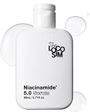 グリセリンフリー リポソーム化 ナイアシンアミド5%高濃度 80mL 美容液 The LOCOSIM Niacinamide 5.0 Serum オイルフリー ガラクトミセス培養液 セラミド 日本製