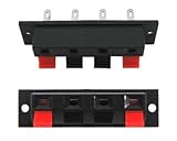 マル信無線電機 スピーカーターミナル プッシュ式 スピーカー端子台 4ピン