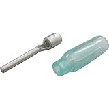 TRUSCO(トラスコ) 絶縁キャップ付棒型裸圧着端子 長さ22.0 (10個入) T-TC2-13.5V-STC