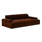 arne ソファー 3人掛け 3人用 肘付き ローソファ 布張り ファブリック リビング Hunt 3P V-1015 ディープブラウン