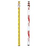 アルミスタッフ_サンアルミ_3m3段：【測量用品】：201-0055