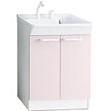 TOTO 洗面化粧台(KEシリーズ) 間口600 2枚扉タイプ ペールピンク LDCF060BAGEN2P